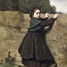 The Curious Little Girl by Corot in the Metropolitan Museum of Art, November 2009