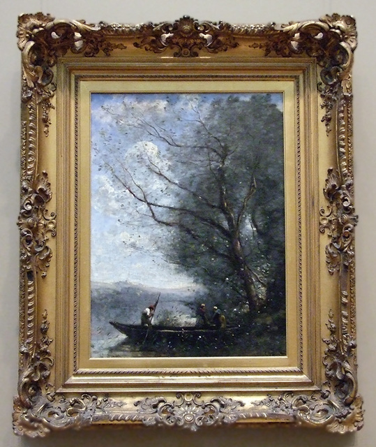 The Ferryman by Corot in the Metropolitan Museum of Art, July 2010