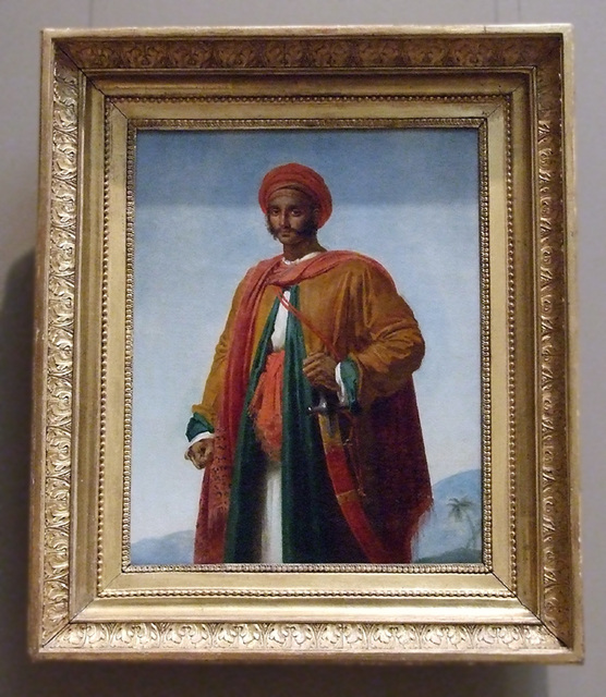 Study for a Portrait of an "Indian" by Girodet in the Metropolitan Museum of Art, July 2010
