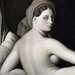 Detail of Odalisque in Grisaille by Ingres in the Metropolitan Museum of Art, February 2008