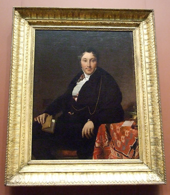 Jacques-Louis Leblanc by Ingres in the Metropolitan Museum of Art, February 2008