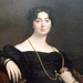 Detail of Madame Jacques-Louis Leblanc by Ingres in the Metropoltian Museum of Art, February 2008