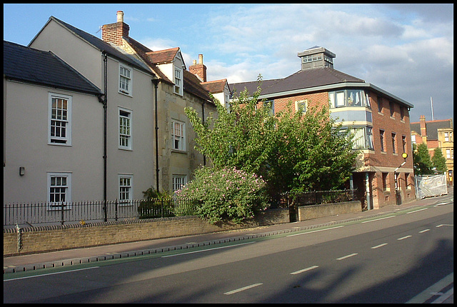 old and new in Cowley Road