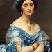 Detail of Princesse de Broglie by Ingres in the Metropolitan Museum of Art, January 2008