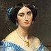 Detail of Princesse de Broglie by Ingres in the Metropolitan Museum of Art, January 2008