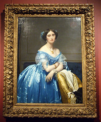 Princesse de Broglie by Ingres in the Metropolitan Museum of Art, January 2008