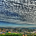 BESANCON: Vue de la ville depuis la clinique St Vincent.