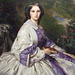 Detail of Countess Countess Alexander Nikolaevitch Lamsdorff by Winterhalter in the Metropolitan Museum of Art, May 2009