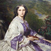 Detail of Countess Countess Alexander Nikolaevitch Lamsdorff by Winterhalter in the Metropolitan Museum of Art, May 2009