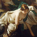 Detail of Florinda by Winterhalter in the Metropolitan Museum of Art, May 2009