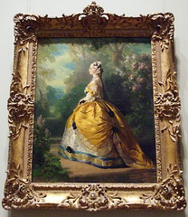 The Empress Eugenie by Winterhalter in the Metropolitan Museum of Art, August 2010