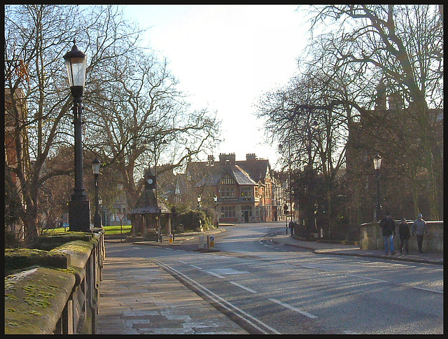 Boxing Day on Magdalen Bridge