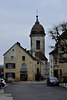 PESMES: Le clocher de l'église Saint-Hilaire.