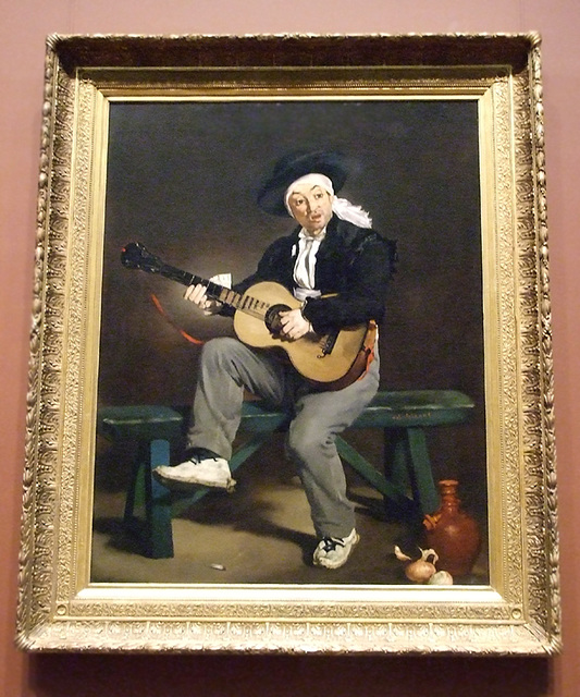 The Spanish Singer by Manet in the Metropolitan Museum of Art, August 2010