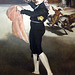 Detail of Mademoiselle V in the Costume of an Espada by Manet in the Metropolitan Museum of Art, February 2008