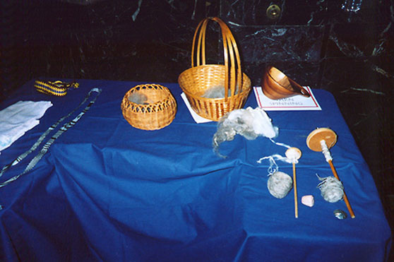 Spinning Items at the Loews Movie House Demo in Jersey City, Winter 2003