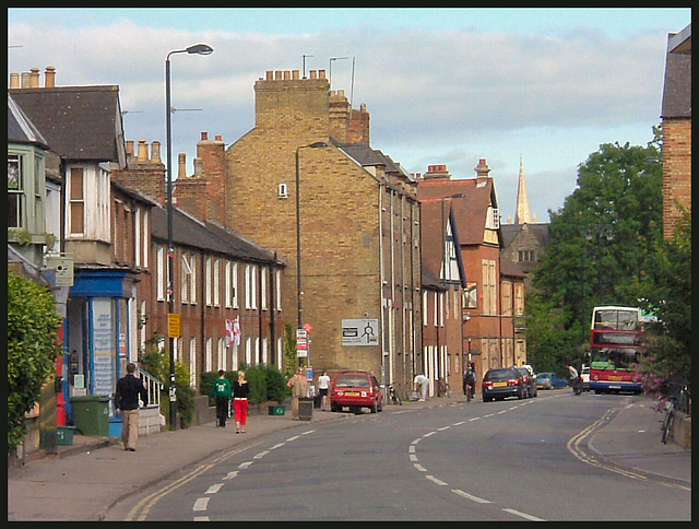 bottom end of Cowley Road