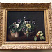 Still Life with Pansies by Fantin-Latour in the Metropolitan Museum of Art, November 2009