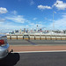 On the Auckland Harbour Bridge