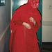 Sancha Dressed as a Devil Mummer at the Brooklyn Children's Museum, 2004