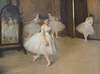 Detail of The Dancing Class by Degas in the Metropolitan Museum of Art, November 2009
