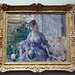 Young Woman Seated on a Sofa by Morisot in the Metropolitan Museum of Art, November 2008