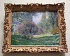 Landscape: The Parc Monceau by Monet in the Metropolitan Museum of Art, November 2009