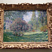 Landscape: The Parc Monceau by Monet in the Metropolitan Museum of Art, November 2009