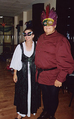 Masked Guests Dancing at the Elizabethan Fairy Ball, June 2004