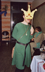 Masked Master Richard at the Elizabethan Fairy Ball, June 2004