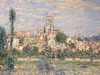 Detail of Vetheuil in Summer by Monet in the Metropolitan Museum of Art, December 2008