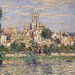 Detail of Vetheuil in Summer by Monet in the Metropolitan Museum of Art, November 2009