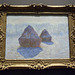 Haystacks (Effect of Snow and Sun) by Monet in the Metropolitan Museum of Art, November 2008