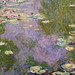 Detail of Water Lilies by Monet in the Metropolitan Museum of Art, November 2008