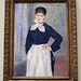 A Waitress at Duval's Restaurant by Renoir in the Metropolitan Museum of Art, November 2008