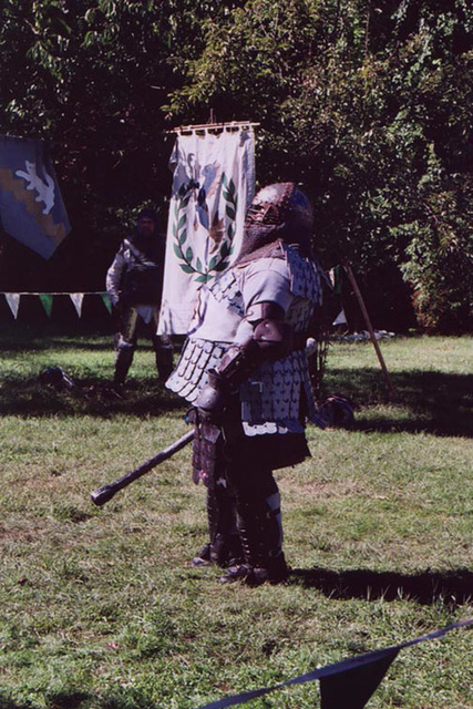 Sir Diablu at the Queens County Farm Fair Demo, Sept. 2004