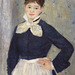 Detail of A Waitress at Duval's Restaurant by Renoir in the Metropolitan Museum of Art, November 2008