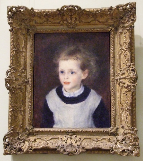 Marguerite-Therese Berard by Renoir in the Metropolitan Museum of Art, August 2010