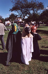 Young Mummers at Queens Farm, Sept. 2004