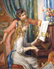 Two Young Girls at the Piano by Renoir in the Metropolitan Museum of Art, January 2008