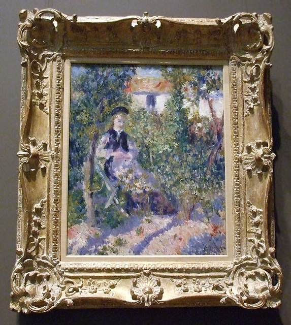Nini in the Garden by Renoir in the Metropolitan Museum of Art, August 2010