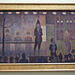 Circus Sideshow by Seurat in the Metropolitan Museum of Art, May 2009