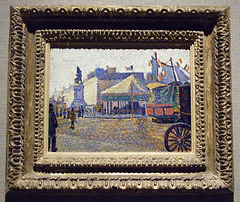 Place Clichy by Signac in the Metropolitan Museum of Art, January 2008