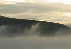 Over Bramah Edge to Glossop and the Nab