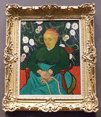 Woman Rocking a Cradle by Van Gogh in the Metropolitan Museum of Art, December 2008