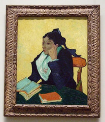 L'Arlesienne by Van Gogh in the Metropolitan Museum of Art, December 2008