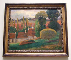 A Farm in Brittany by Gauguin in the Metropolitan Museum of Art, August 2010