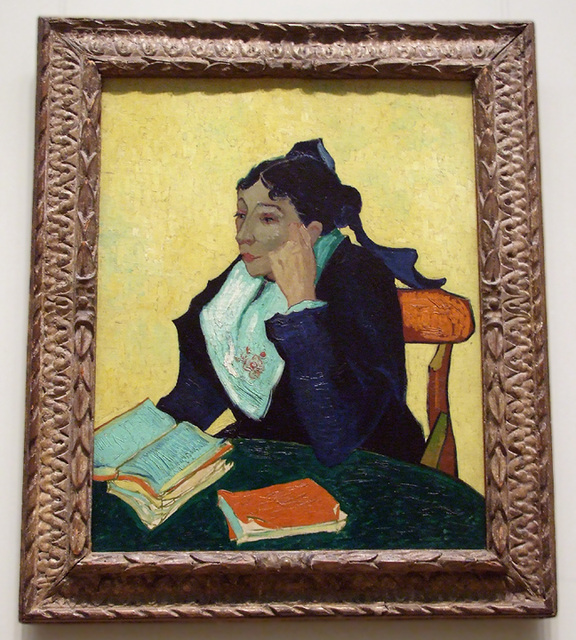 L'Arlesienne by Van Gogh in the Metropolitan Museum of Art, November 2009