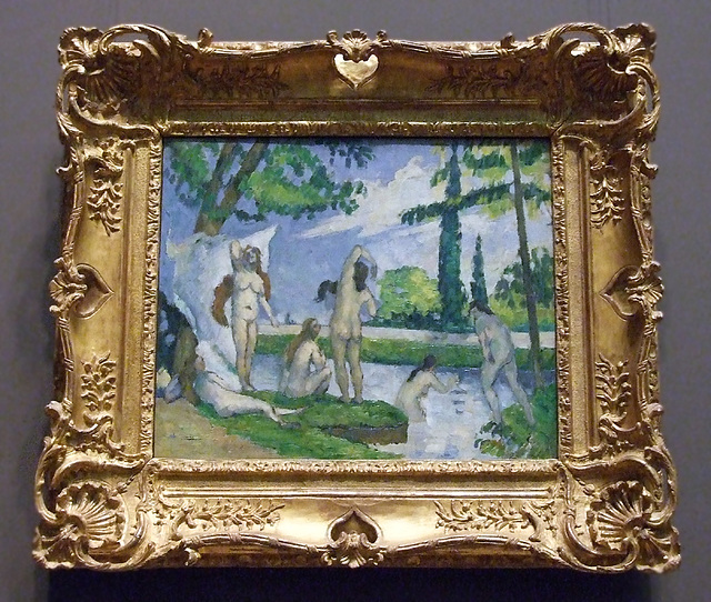 Bathers by Cezanne in the Metropolitan Museum of Art, August 2010