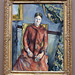 Madame Cezanne in a Red Dress by Cezanne in the Metropolitan Museum of Art, August 2010